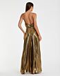 Mac Duggal 27143 Wide-Leg Metallic Jumpsuit