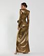 Mac Duggal 27206 Long Sleeve Side Bow Formal Dress