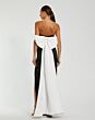 Mac Duggal 49879 Back Bow Strapless Long Party Dress
