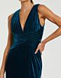 Mac Duggal 55957 Pleated Bodice V-Neck Prom Dress