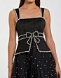 Mac Duggal 56206 A-Line Peplum Pearl Beaded Dress