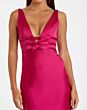 Mac Duggal 68855 Plunging V-Neckline Bow Waistband Dress