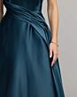 Mac Duggal 13280 Navy Strapless with Pocket Dress