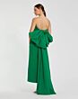 Mac Duggal 21108 Back Bow Strapless Column Silhouette Dress