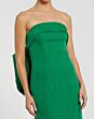Mac Duggal 21108 Back Bow Strapless Column Silhouette Dress