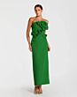 Mac Duggal 2361 Back Slit Strapless Crepe Dress
