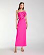 Mac Duggal 2361 Back Slit Strapless Crepe Dress