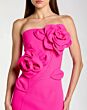 Mac Duggal 2361 Back Slit Strapless Crepe Dress