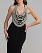 Mac Duggal 2374 Black Backless Halter Neckline Dress