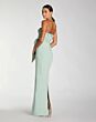 Mac Duggal 2395 Beaded Sweetheart Neck Column Dress