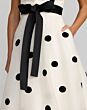 Mac Duggal 27834 Strapless Polka Dot Ivory A-Line Dress