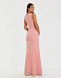 Mac Duggal 50097 Bateau Neck Sleeveless Crepe Dress