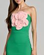 Mac Duggal 50122 Strapless Floral Bust Spring Green Dress