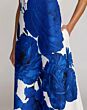 Mac Duggal 56344 Strapless Floral-Printed White Dress