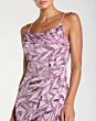 Mac Duggal 6214 Spaghetti Strap Cowl Back Lilac Dress