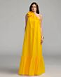 Mac Duggal 68757 Ruffle Neck Tent Silhouette Dress