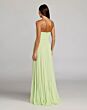 Mac Duggal 68847 Chiffon A-Line Strapless Dress