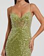 Mac Duggal 68895 Spaghetti Strap Embellished Column Dress