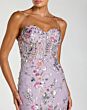 Mac Duggal 69049 Spaghetti Strap Lilac Mermaid Dress