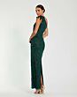 Mac Duggal 94139 Deep Green One Shoulder Fitted Dress