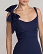 Mac Duggal 9949964P Sleeveless Scoop Back Navy Blue Dress