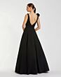Mac Duggal 9949972P Black Plunging V-Neckline with Pocket Dress