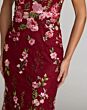 Mac Duggal 9968606P Floral One Shoulder Fitted Dress