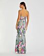 Mac Duggal 9968897P Multicolor Spaghetti Strap Fitted Dress