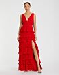 Mac Duggal 49054 Tiered Skirt Dress