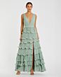 Mac Duggal 49054 Tiered Skirt Dress