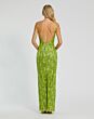 Mac Duggal 10696 Back Slit Sequin Dress
