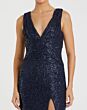 Mac Duggal 26598 Wrap Waist Sequin Dress