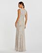 Mac Duggal 26598 Wrap Waist Sequin Dress