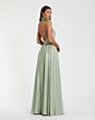 Mac Duggal 49333 Halter Neckline High Slit Dress