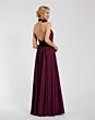 Mac Duggal 49333 Halter Neckline High Slit Dress