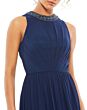 Mac Duggal 55147 Beaded Neckline Ruched Dress
