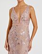 Mac Duggal 67481 Plunging Neckline Lace Dress