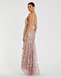 Mac Duggal 67481 Plunging Neckline Lace Dress