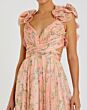 Mac Duggal 67803 Ruffle Top Floral Dress