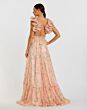 Mac Duggal 67803 Ruffle Top Floral Dress