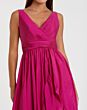 Mac Duggal 67835 Ruffle Skirt V-Neck Dress