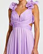 Mac Duggal 67911 Ruffle Strap Lace-Up Dress