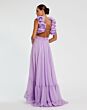 Mac Duggal 67911 Ruffle Strap Lace-Up Dress