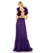 Mac Duggal 67911 Ruffle Strap Lace-Up Dress