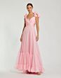 Mac Duggal 67911 Ruffle Strap Lace-Up Dress