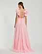 Mac Duggal 67911 Ruffle Strap Lace-Up Dress
