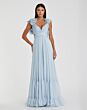 Mac Duggal 67911 Ruffle Strap Lace-Up Dress