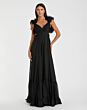 Mac Duggal 67911 Ruffle Strap Lace-Up Dress