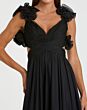 Mac Duggal 67911 Ruffle Strap Lace-Up Dress