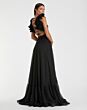Mac Duggal 67911 Ruffle Strap Lace-Up Dress